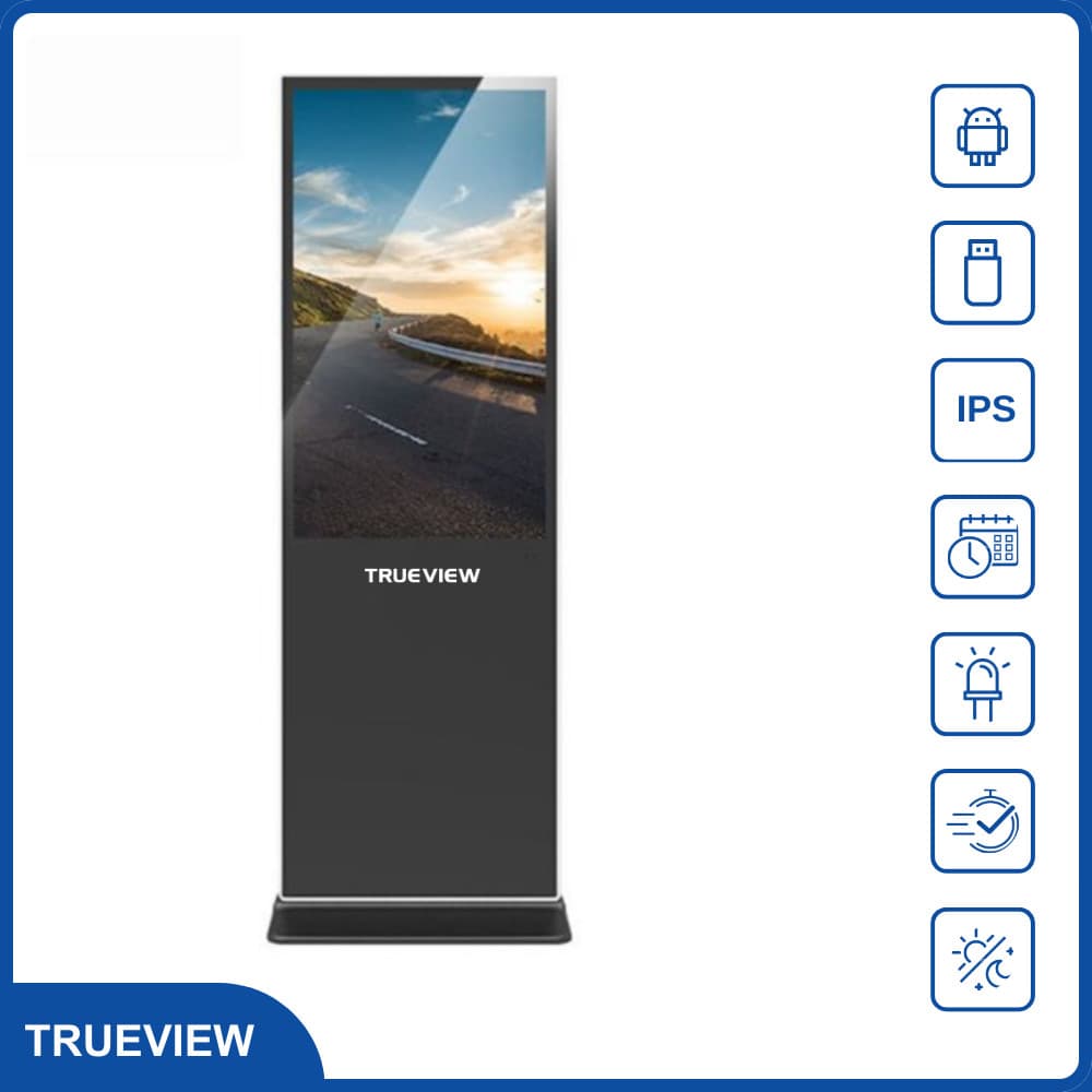 Màn hình quảng cáo chân đứng 43 inch TRUEVIEW