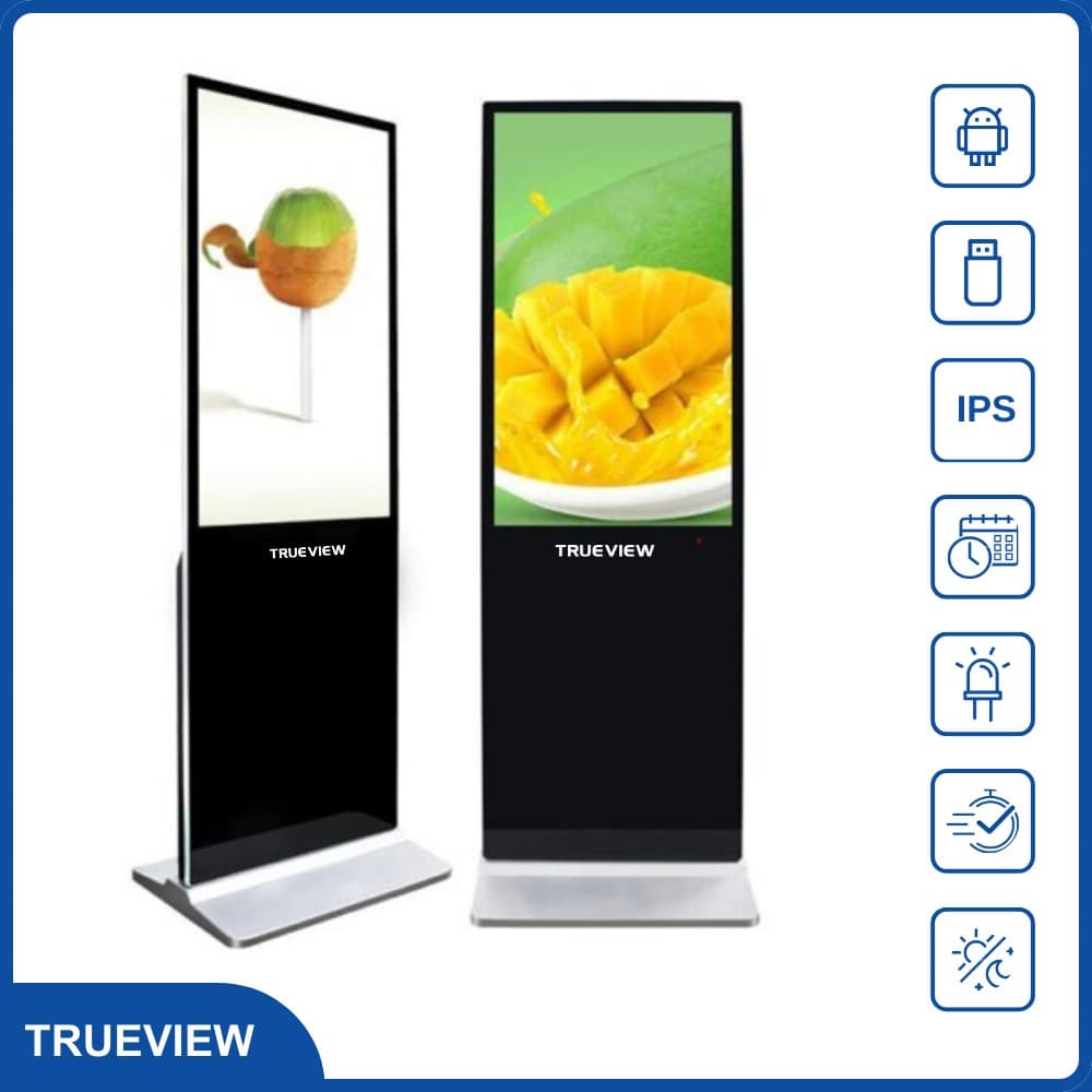 Màn hình quảng cáo chân đứng 65 inch TRUEVIEW